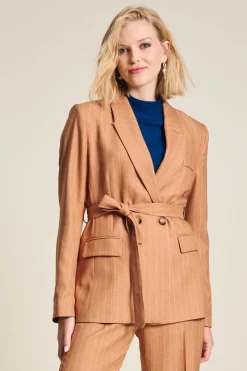 BLAZER Striped><noscript><img width=