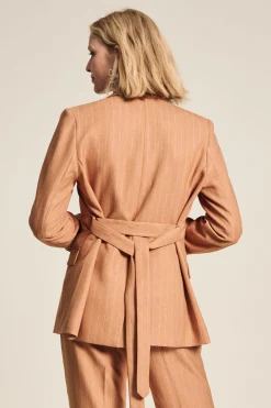 BLAZER Striped><noscript><img width=