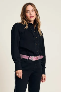 BLOUSE Denim><noscript><img width=