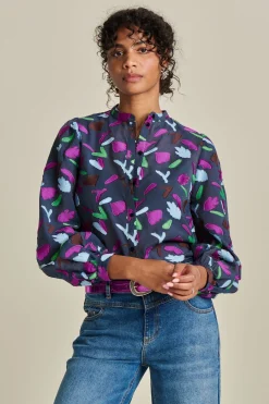 BLOUSE Featherfest Blue><noscript><img width=