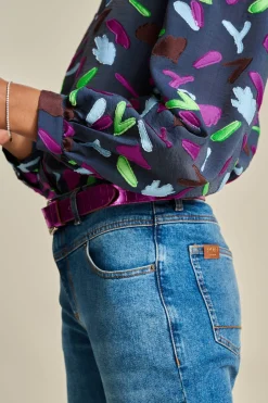 BLOUSE Featherfest Blue><noscript><img width=