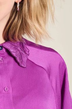 BLOUSE Feathers Cactus Pink><noscript><img width=