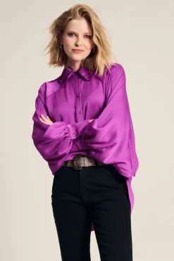 BLOUSE Feathers Cactus Pink><noscript><img width=