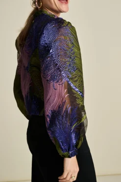 BLOUSE Festive Feathers><noscript><img width=