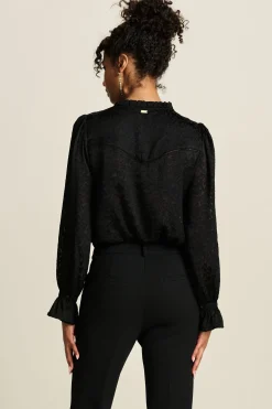 BLOUSE Hearts Black><noscript><img width=