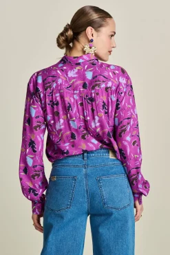 BLOUSE Milly><noscript><img width=