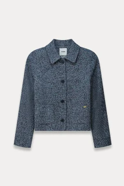 JACKET Tweed Blue>POM Amsterdam