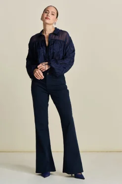 JEANS KATE Flare Washed Midnight Blue>POM Amsterdam Online