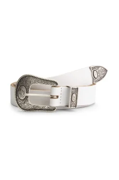 RIEM Billie Leather White>POM Amsterdam Online